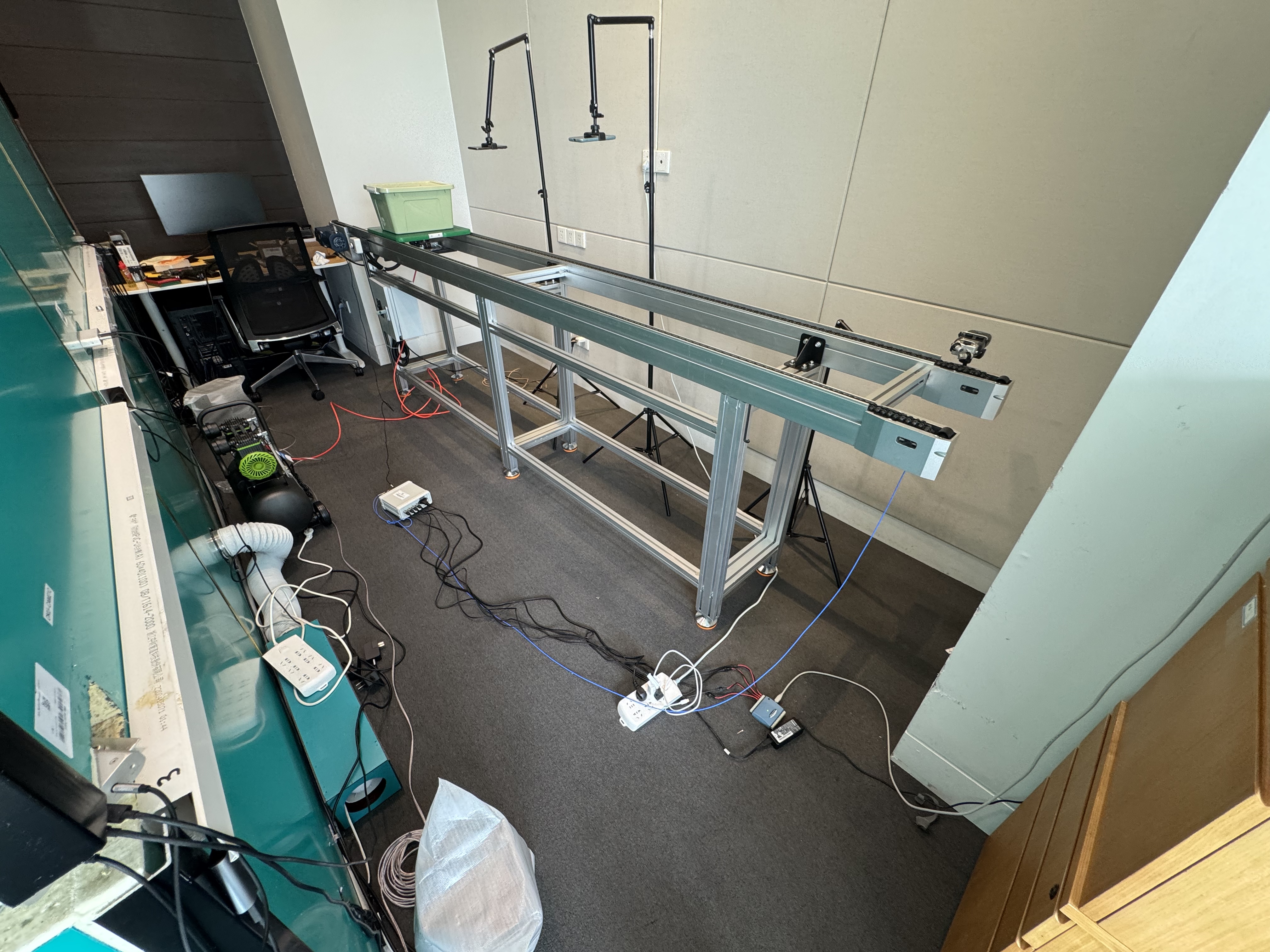 SSCC laboratory setup